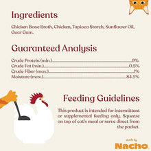 Made by nacho lickable mousse with bone broth cat treats 12pk