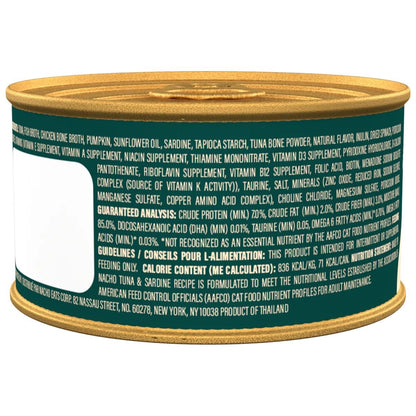 Made by Nacho Tuna Sardine Bone Broth 2.8oz canned cat food flaked