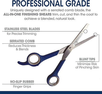 Magic Coat Professional Series Coat Trimming All in one finishing shears