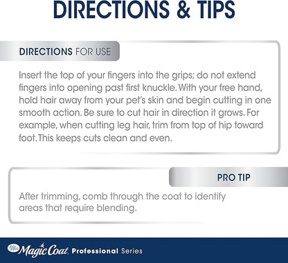 Magic Coat Professional Series Coat Trimming All in one finishing shears