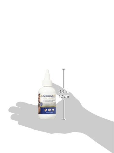 Manna Pro MicrocynAH Ear & Eye Wash For Pets - 3 oz - Supplies - 095668570705