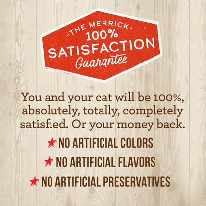 Merrick Purrfect Bistro Premium Grain Free Natural Dry Cat Food For Young Cats, Healthy Kitten Food Recipe - 7 lb. Bag