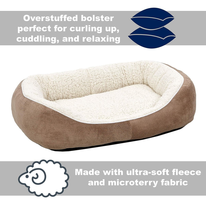 Midwest Homes for Pets Cuddle Cat Bed - Taupe - Medium - 027773019176