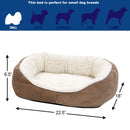 Midwest Homes for Pets Cuddle Cat Bed - Taupe - Small - 027773019169