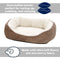 Midwest Homes for Pets Cuddle Cat Bed - Taupe - Small - 027773019169