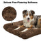 Midwest Homes for Pets Deluxe Dog Beds - Super Plush Dog & Cat Beds Ideal for Dog Crates - 1 - Year Warranty - 42 - Inch, Cocoa - 027773018063