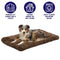 Midwest Homes for Pets Deluxe Dog Beds - Super Plush Dog & Cat Beds Ideal for Dog Crates - 1 - Year Warranty - 42 - Inch, Cocoa - 027773018063