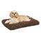 Midwest Homes for Pets Deluxe Dog Beds - Super Plush Dog & Cat Beds Ideal for Dog Crates - 1 - Year Warranty - Cocoa, 30 - Inch - 027773018049