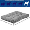 MidWest Homes for Pets Deluxe Dog Beds - Super Plush Dog & Cat Beds Ideal for Dog Crates - 1 - Year Warranty - Gray, 48 - Inch - 027773014362