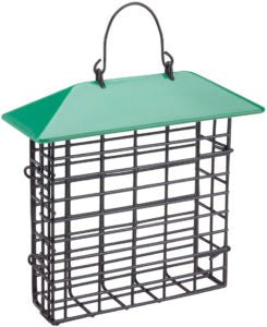 More Birds Single Suet Cage Bird Feeder