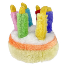 Multipet Plush Musical Birthday Cake Dog Toy