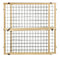 MYPET North States Wire Mesh Dog Gate - 29.5 - 50" Wide - Pressure Mount - Dog Gate 31" Tall - Expandable - Durable Dog Gates for Doorways - Sustainable Hardwood - door - 026107046147