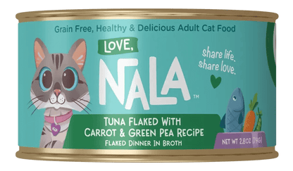 Nala tuna flaked with carrot and green pea 2.8 oz