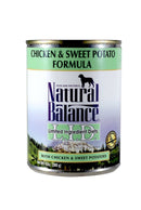 Natural Balance Limited Ingredient Diets Chicken & Sweet Potato Formula Canned Dog Food(Packaging may vary) - 723633001700