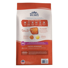 Natural Balance Limited Ingredient Small Breed Adult Grain - Free Dry Dog Food, Salmon & Sweet Potato Recipe, 12 Pound (Pack of 1), Salmon & Sweet Potato (New Formula) - dry dog food - 723633778077