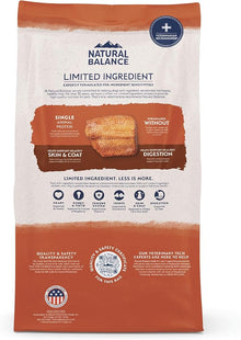 Natural balance salmon & sweet potato grain free 4lb dry dog kibble