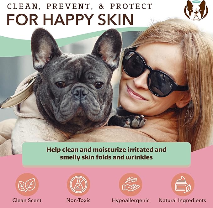 Natural grooming wipes 50 count XL