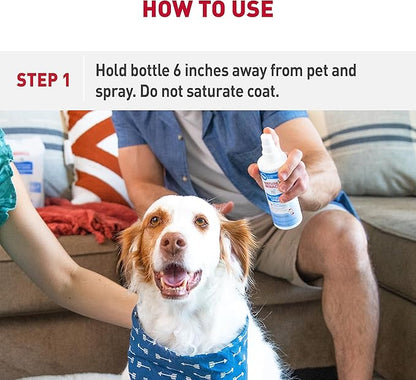 Natures miracle freshening spray no wet dog smell 8oz sun kissed breeze scent dog spray
