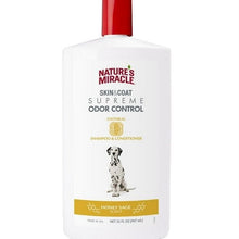 Natures miracle skin & coat supreme odor control honey sage scent dog shampoo conditioner 32oz shampoo