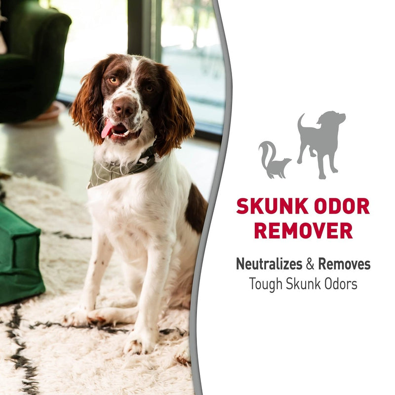 Nature's Miracle Skunk Odor Remover Citrus Scent For Dog - 32 Oz - Odor Neutralizing Formula - Remover - 018065984203