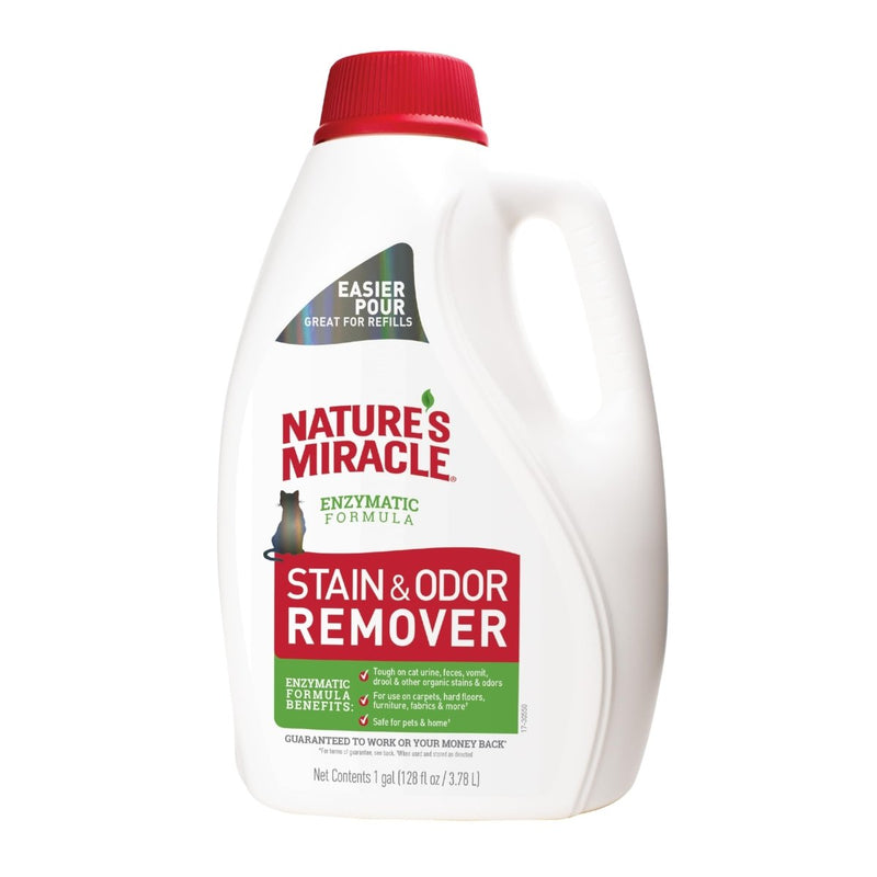 Nature's Miracle Stain and Odor Remover Cat - Odor Control Formula - Pour - Remover - 018065981523