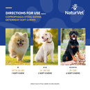 NaturVet Coprophagia Stool Eating Deterrent Plus Breath Aid – Deters Dogs from Consuming Stool – Enhanced with Breath Freshener - Enzymes & Probiotics – 70 Soft Chews - dog supplement - 797801036986