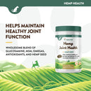 NaturVet Hemp Joint Health, Joint Care Support Supplement for Dogs, Soft Chews, 60ct Made in The USA - 797801059213