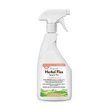 NaturVet Herbal Flea Plus Essential Oils - Dog & Cat Deodorizes with a Fresh Herbal Fragrance - 16 oz Spray - 797801034425