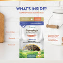 NaturVet Scoopables Coprophagia for Dogs - No Poop Eating for Dogs - Stool Eating Deterrent Supplement with Probiotic & Digestive Enzymes - Hickory Smoked Bacon Flavored - 11oz Bag - dog supplement - 797801605311