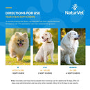 NaturVet – Tear Stain Plus Lutein – Eliminates Unsightly Tear Stains – Enhanced with Cranberry Extract, Marshmallow Root & Oregon Grape Root – for Dogs & Cats – 70 Soft Chews - 797801036931