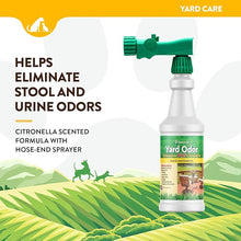 NaturVet – Yard Odor Eliminator – Eliminate Stool and Urine Odors from Lawn and Yard – Designed for Use on Grass, Plants, Patios