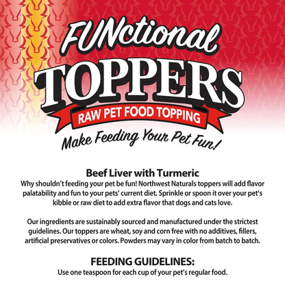 Northwest Naturals Freeze - Dried Beef Liver with Turmeric - 4.5 oz