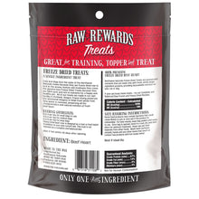 Northwest Naturals Raw Rewards Freeze - Dried Beef Heart Treats - 3 oz