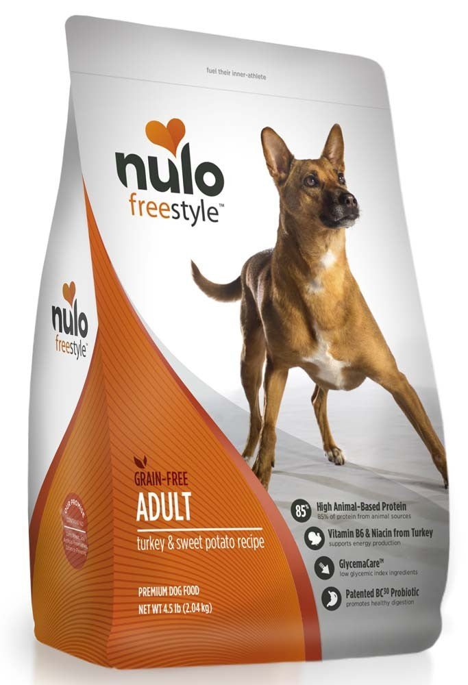 Nulo Adult Dog Grain Free Turkey 4.5LB Dry Kibble Dog Food