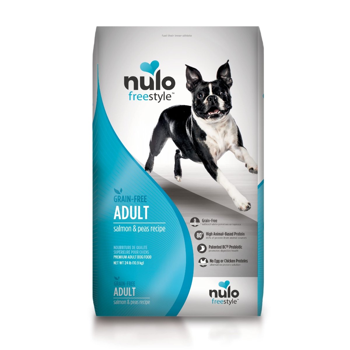 Nulo Adult Salmon Grain - Free Dry Food, 24 lb - 811939020126