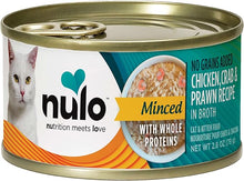 Nulo cat minced chicken crab prawn recipe in broth 2.8oz