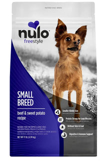 Nulo freestyle beef & sweet potato 11lb small breed dry dog food kibble