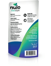 Nulo freestyle chicken and salmon in broth wet cat food 2.8 oz
