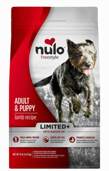 Nulo FreeStyle Limited Ingredient Lamb Recipe Dry Dog Food, 10 - lb bag