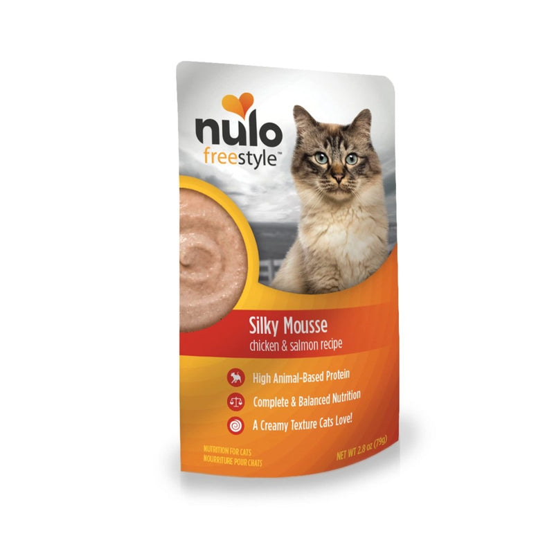 Nulo Freestyle Wet Cat Food Silky Mousse - Chicken & Salmon Recipe - Nutrition For Cat - 2.8 oz