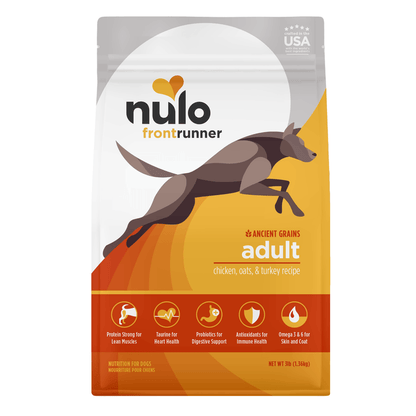 Nulo Frontrunner Adult Chicken Turkey and Oats 3 lb