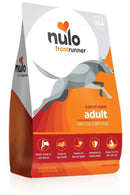 Nulo Frontrunner Dry Dog Food for Adult Dogs - Grain Inclusive Recipe with Turkey, Trout, & Spelt - All Natural with High Taurine Levels - Animal Protein for Lean Strong Muscles, Orange, 3 lb