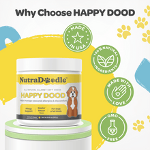 Nutradoodle all natural allergy soft chews - happy dood
