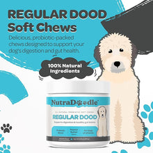 Nutradoodle all natural probiotic soft chews - regular dood