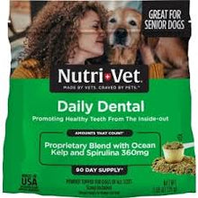 Nutri - vet Daily Dental Powder for Dogs