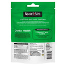 Nutri - Vet Dental Health Soft Chews for Dogs | Helps Control Plaque and Tartar Buildup | Natural Hickory Smoke Flavor | 70 Count , 6 oz