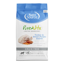 Nutrisource pure vita Turkey & sweet potato dog food kibble 4lbs