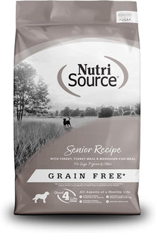 Nutrisource senior recipe grain free 5lb