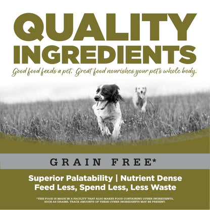 Nutrisource small bites chicken & pea recipe grain free 4lb dry dog kibble
