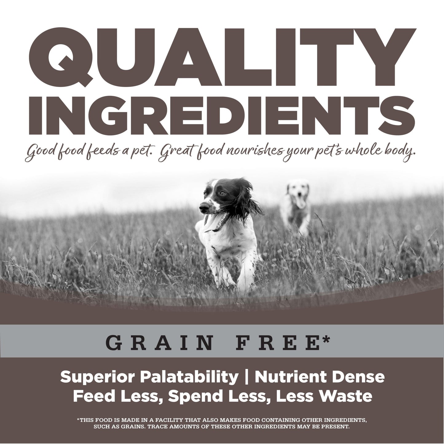 Nutrisource small bites high plains select recipe grain free 4lb dry dog food